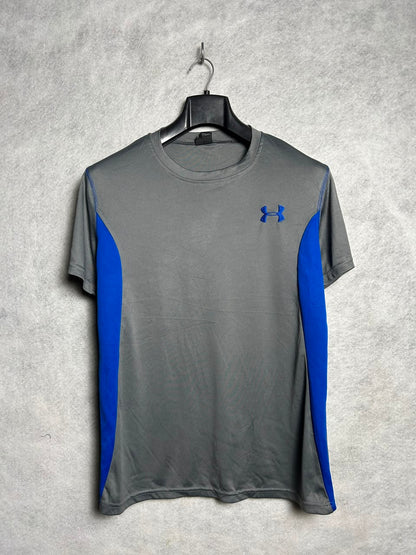Under Armour Blue & Gray Round Neck - XXL