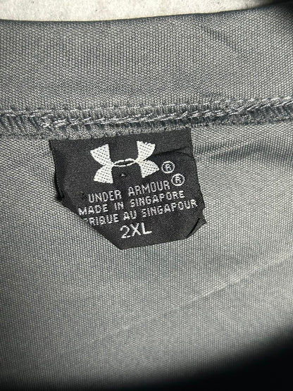 Under Armour Blue & Gray Round Neck - XXL