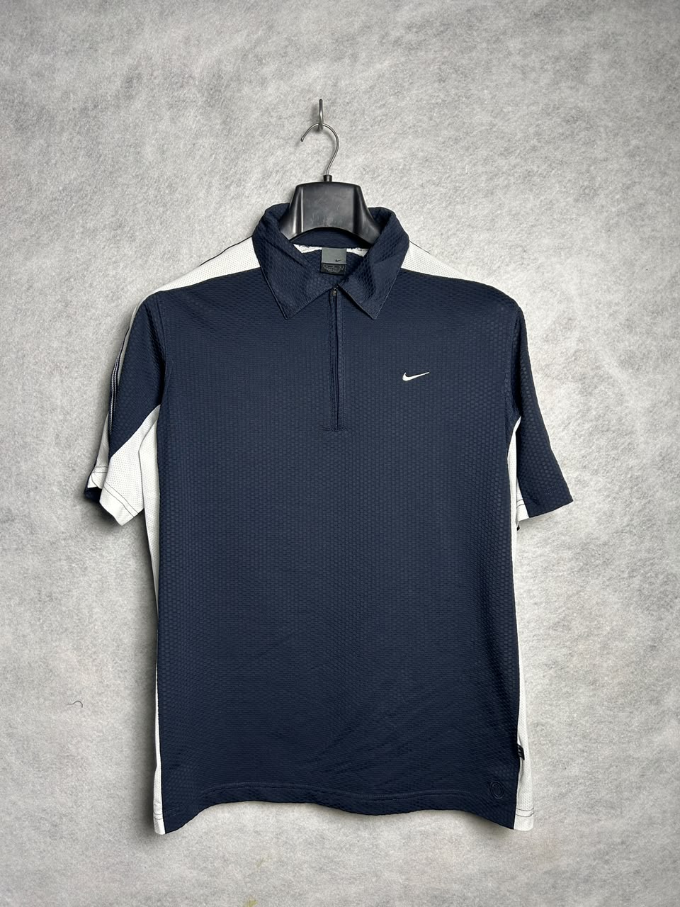 Nike Navy Blue QTR Zip - Large