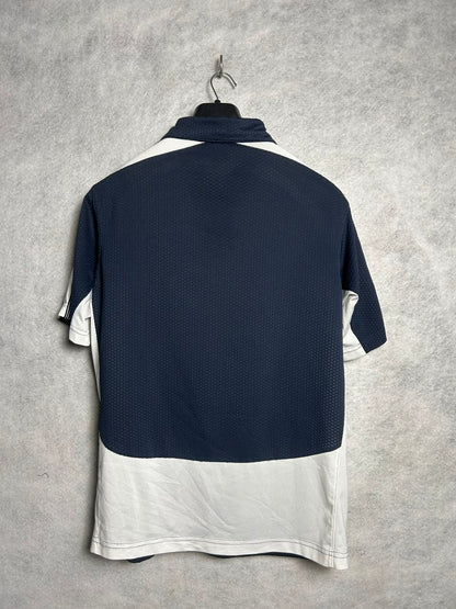 Nike Navy Blue QTR Zip - Large