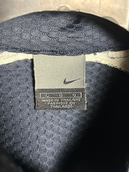 Nike Navy Blue QTR Zip - Large