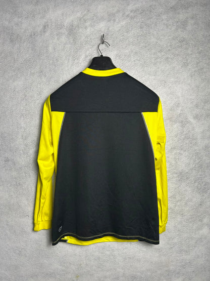 Puma SportLifeStyle Black & Yellow V Neck - Large