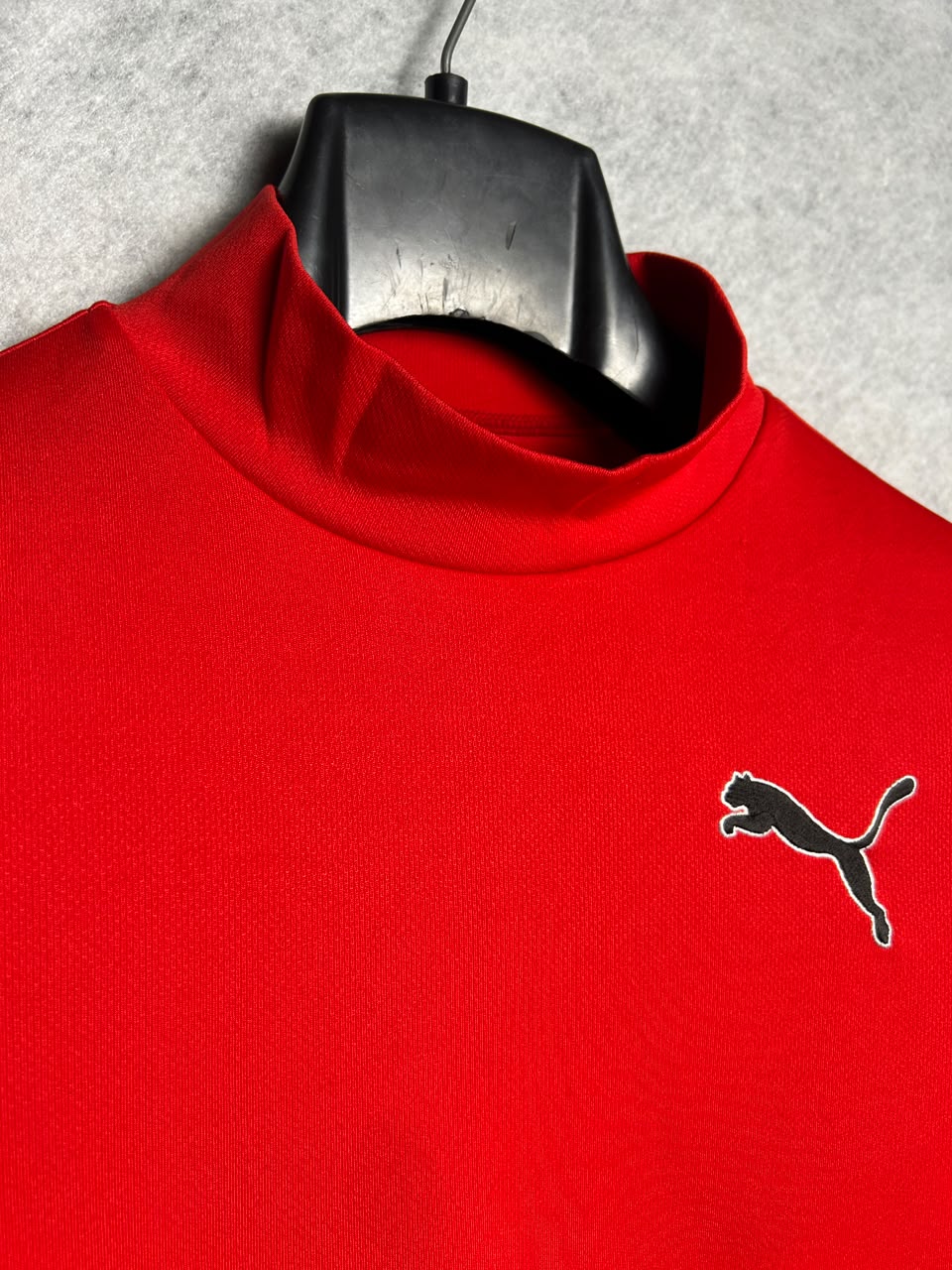 Puma Red High Round Neck - Medium