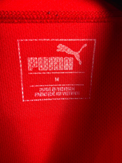 Puma Red High Round Neck - Medium