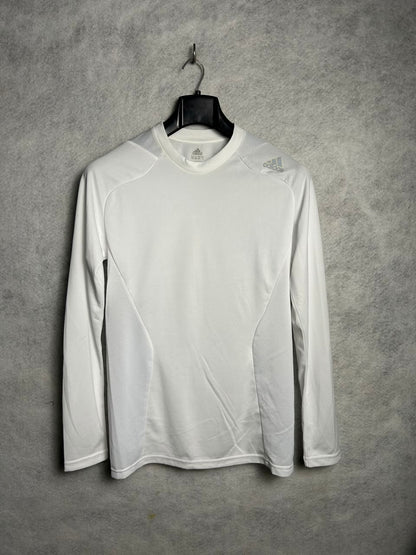Adidas ClimaCool White Round Neck - Large