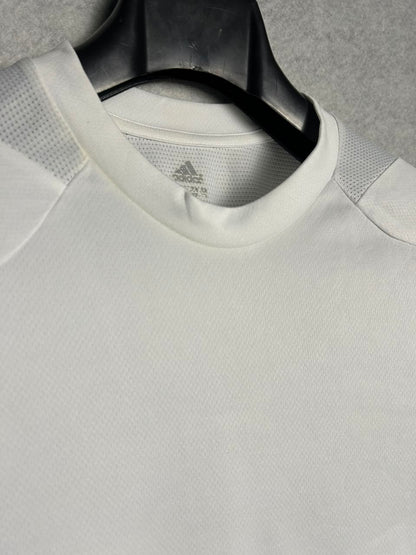 Adidas ClimaCool White Round Neck - Large