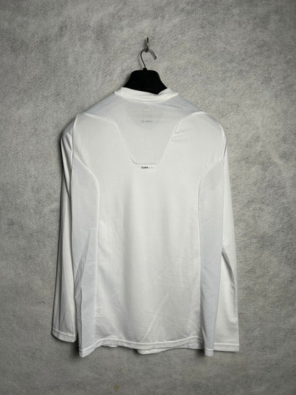 Adidas ClimaCool White Round Neck - Large