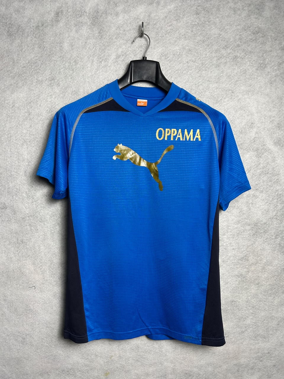 Puma SportLifeStyle Blue V Neck - Large