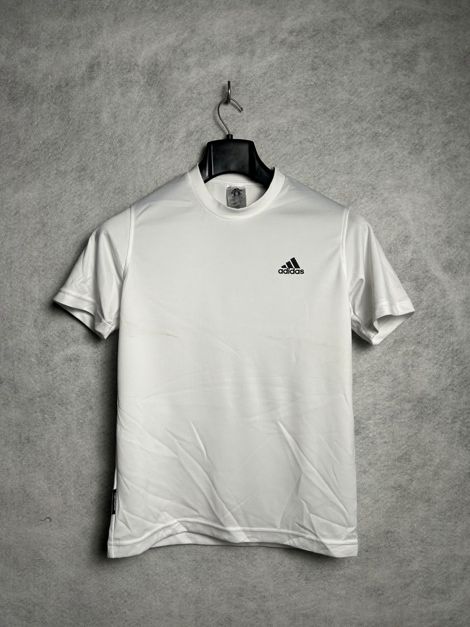 Adidas White Round Neck - Small