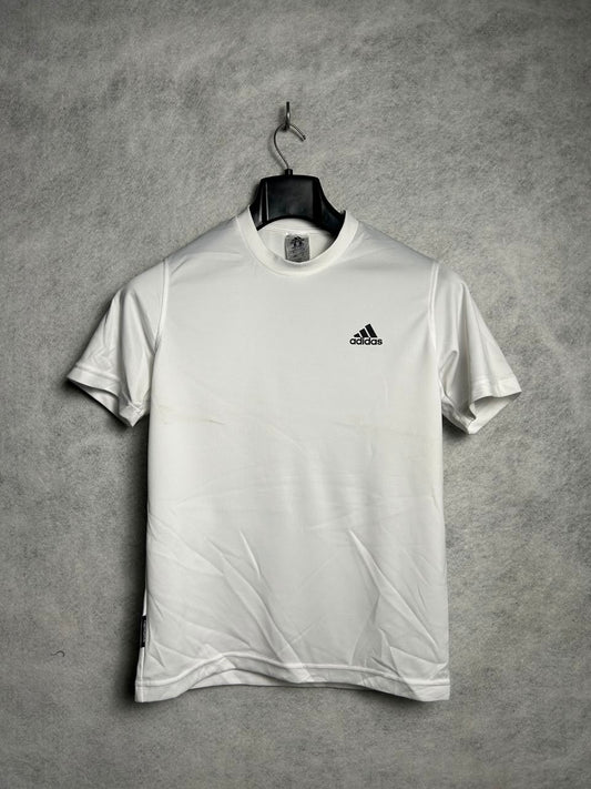 Adidas White Round Neck - Small