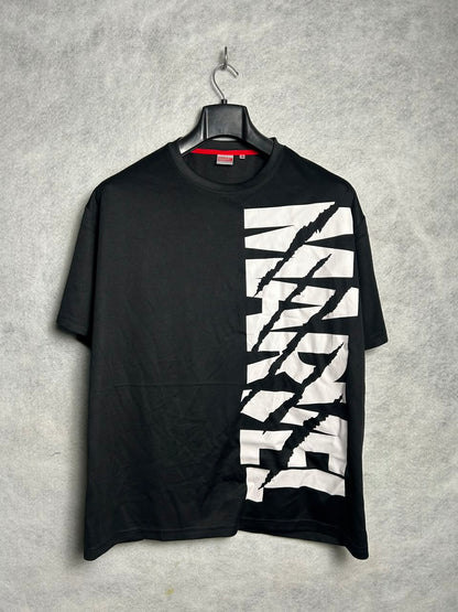 Marvel Black Round Neck - Large
