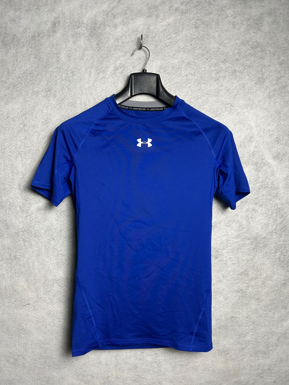 Under Armour Blue Heat Gear Round Neck Compression - XXL
