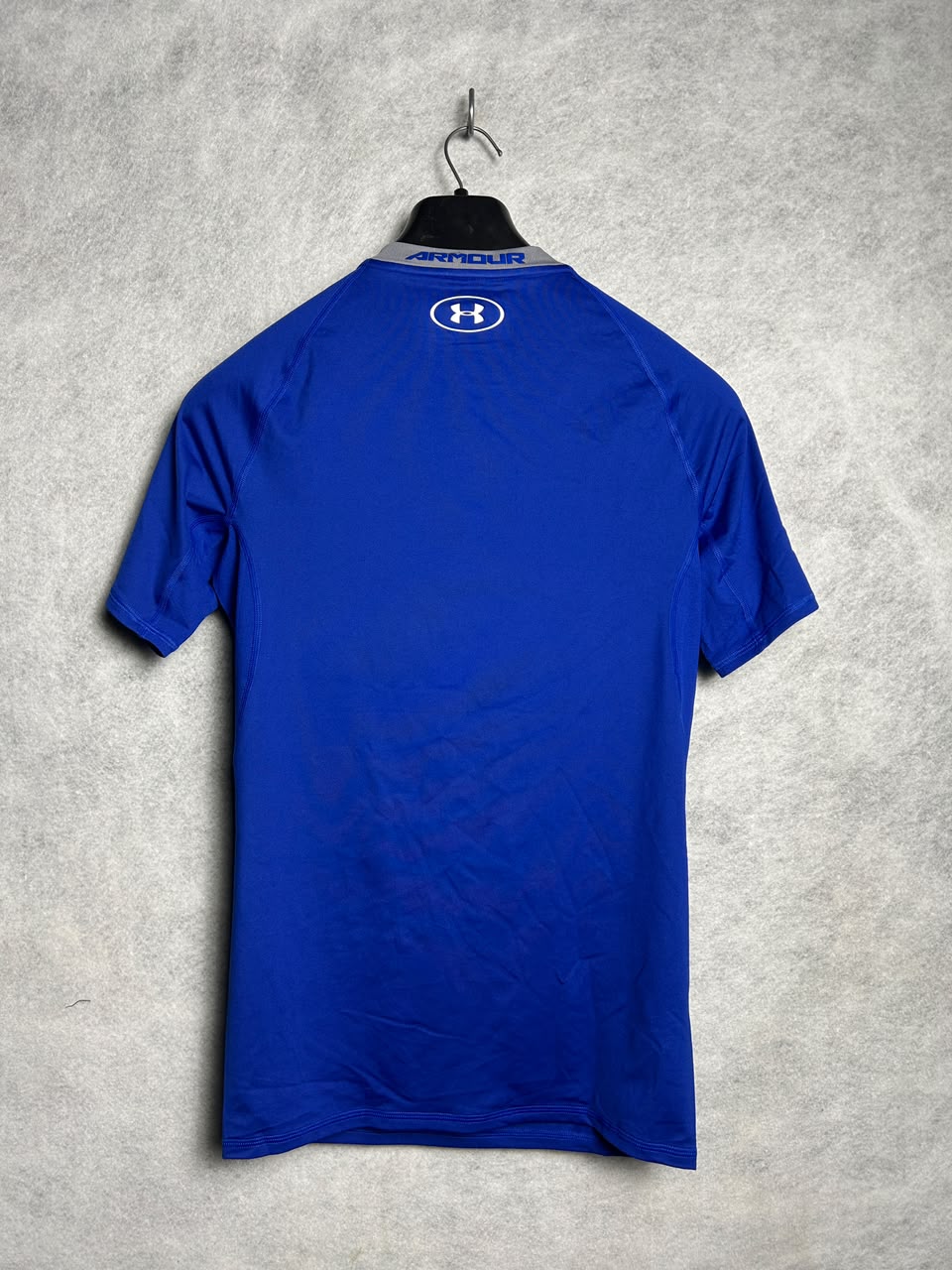 Under Armour Blue Heat Gear Round Neck Compression - XXL