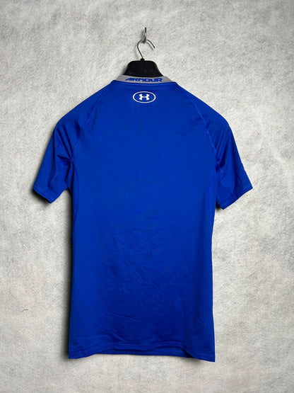Under Armour Blue Heat Gear Round Neck Compression - XXL