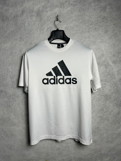 Adidas (Game Day Or Any Day) White Round Neck - Large