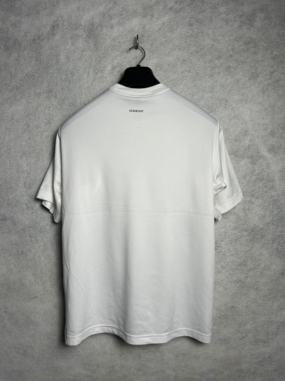 Adidas (Game Day Or Any Day) White Round Neck - Large