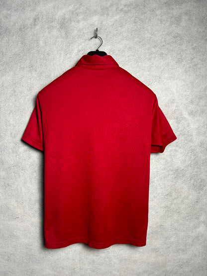 Adidas Red QTR Zip - Large
