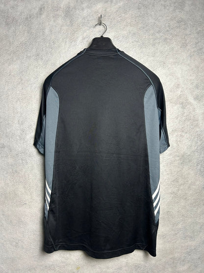 Adidas Black Round Neck ( Team Performance Tour To The Sport) - XXL