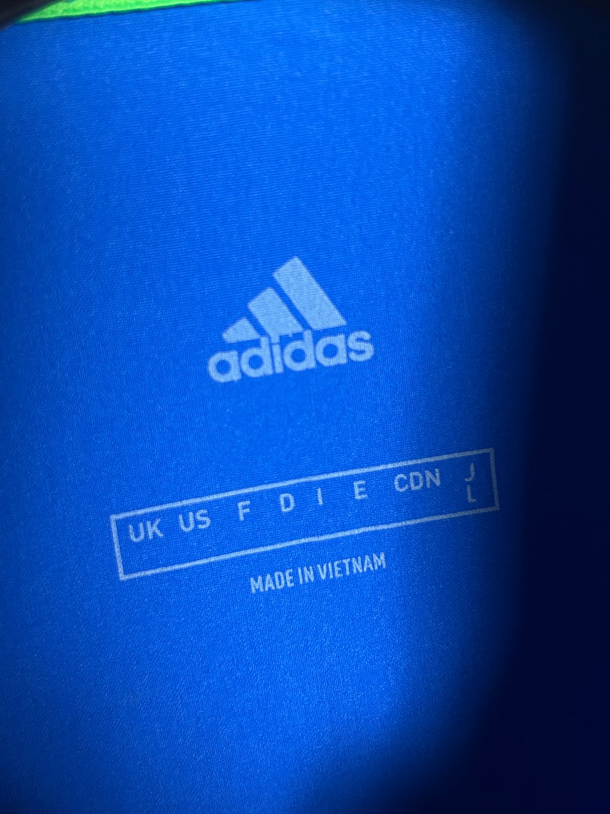 Adidas Royal Blue Polo - Large