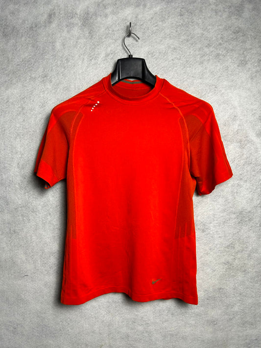 Nike Fit Dry Red Round Neck - Large