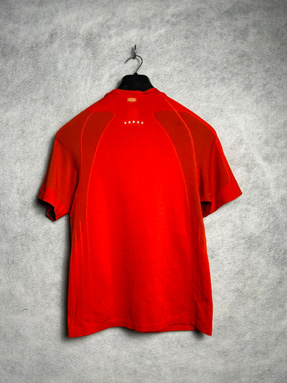 Nike Fit Dry Red Round Neck - Large