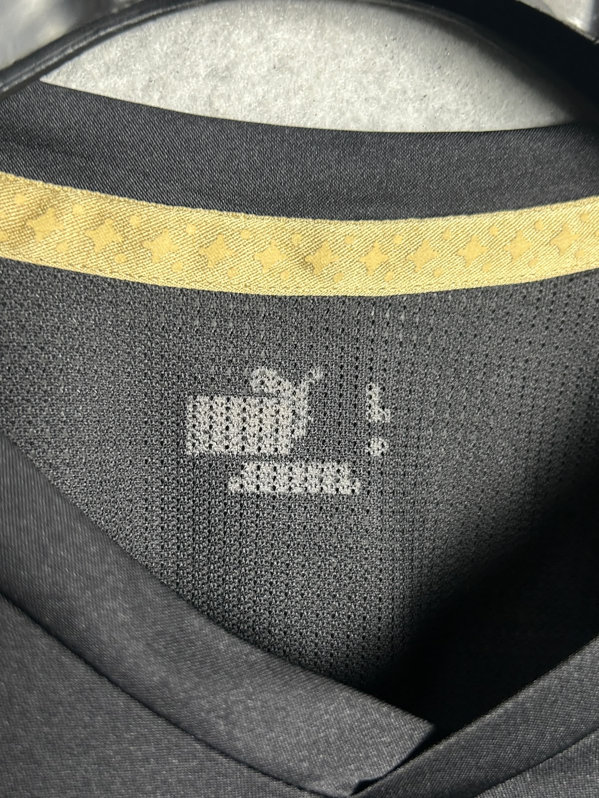 Puma V Neck Black Sando - Large