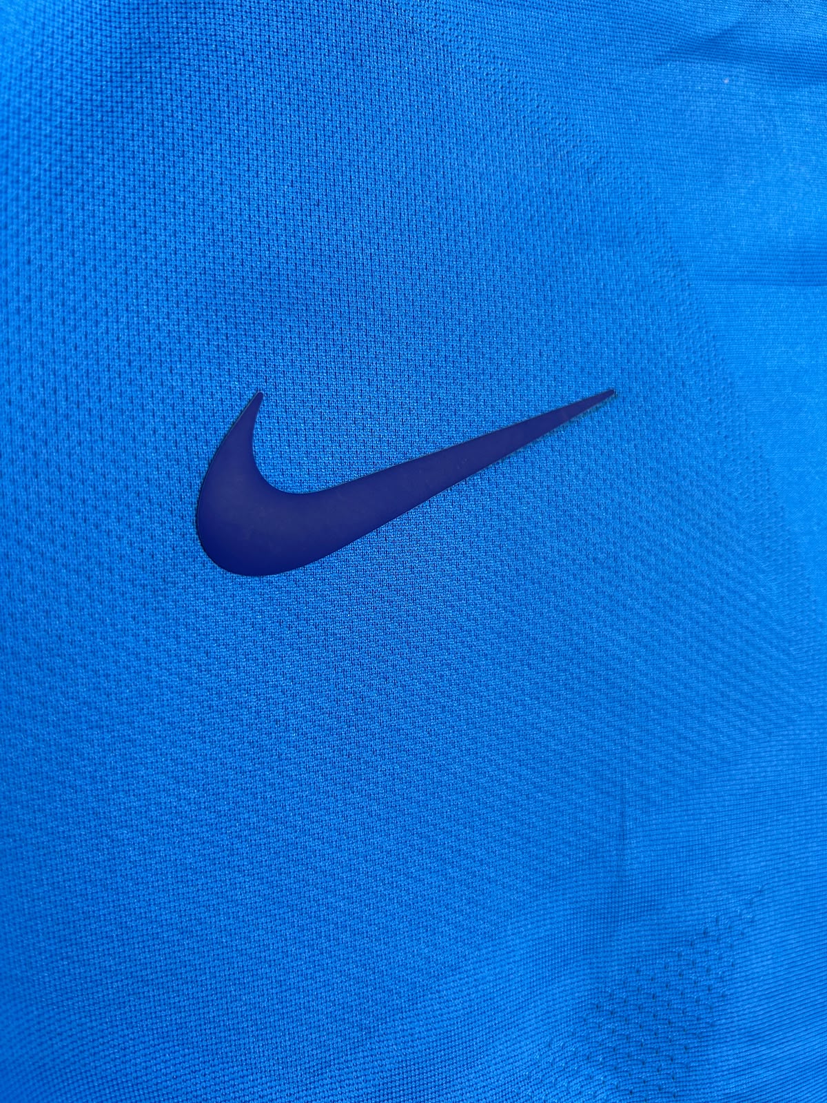 Nike Blue V Neck - Medium