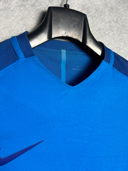 Nike Blue V Neck - Medium