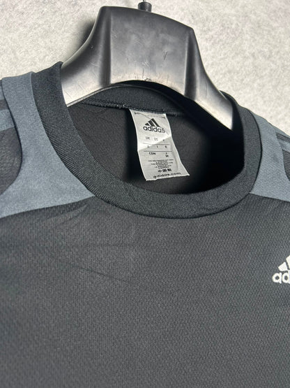 Adidas Black Round Neck - Medium