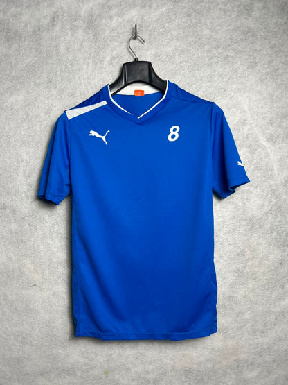 Puma SportLifeStyle Blue V Neck - Large