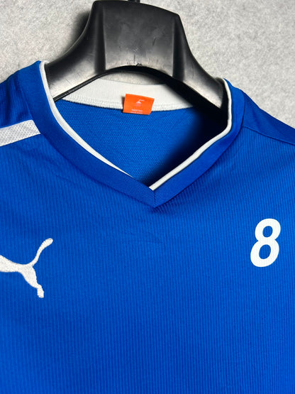 Puma SportLifeStyle Blue V Neck - Large