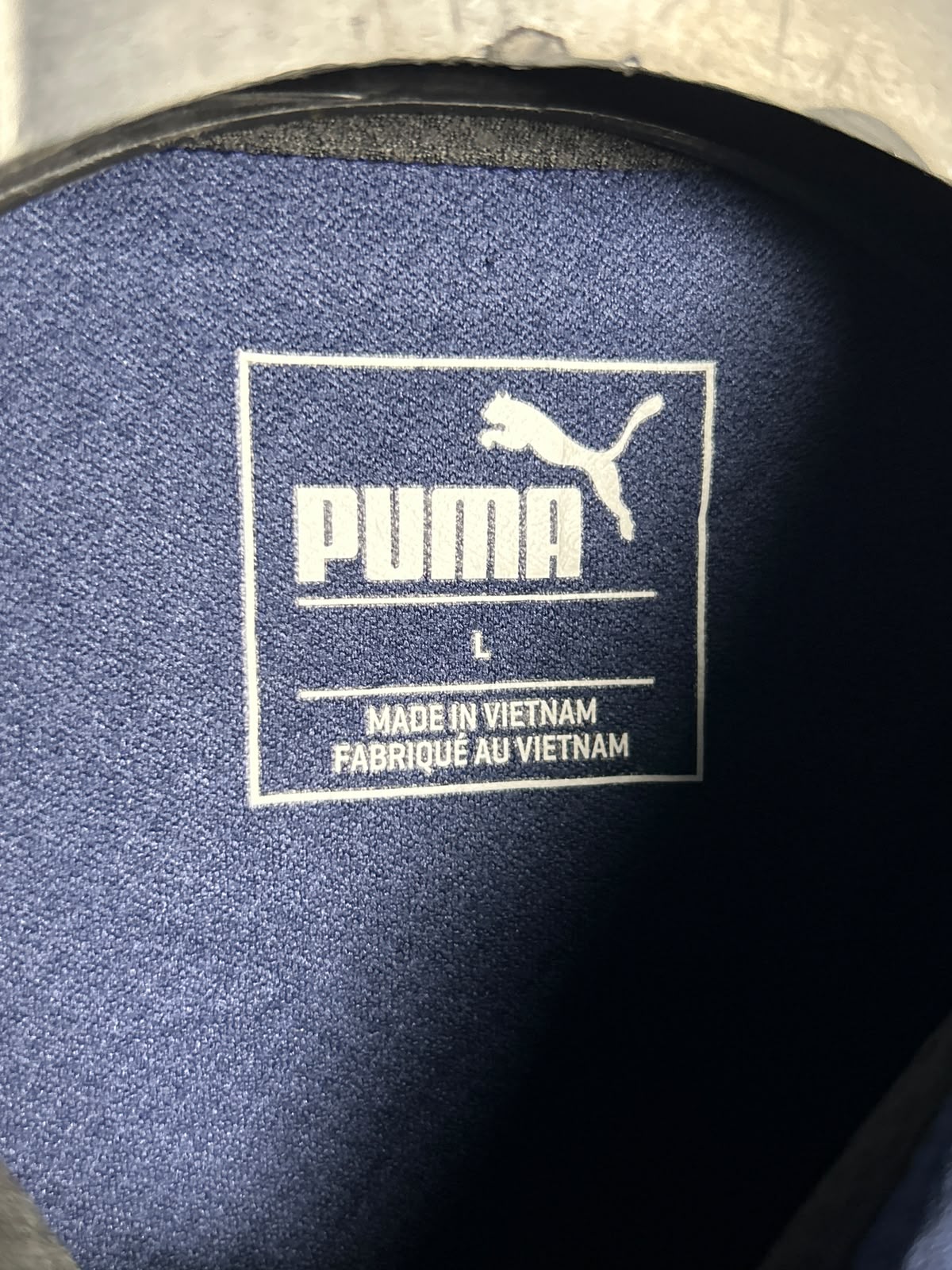 Puma Blue Polo - Large
