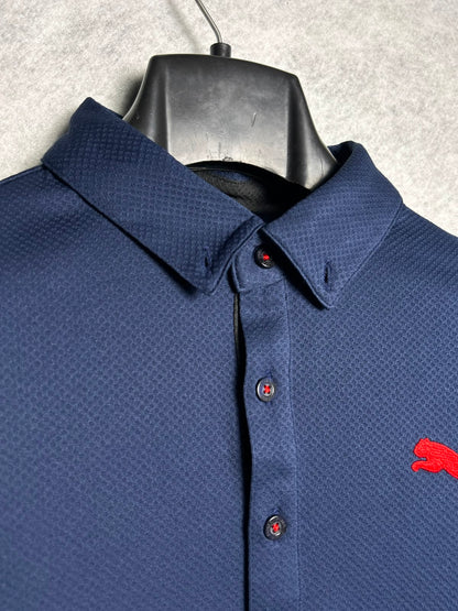 Puma Blue Polo - Large