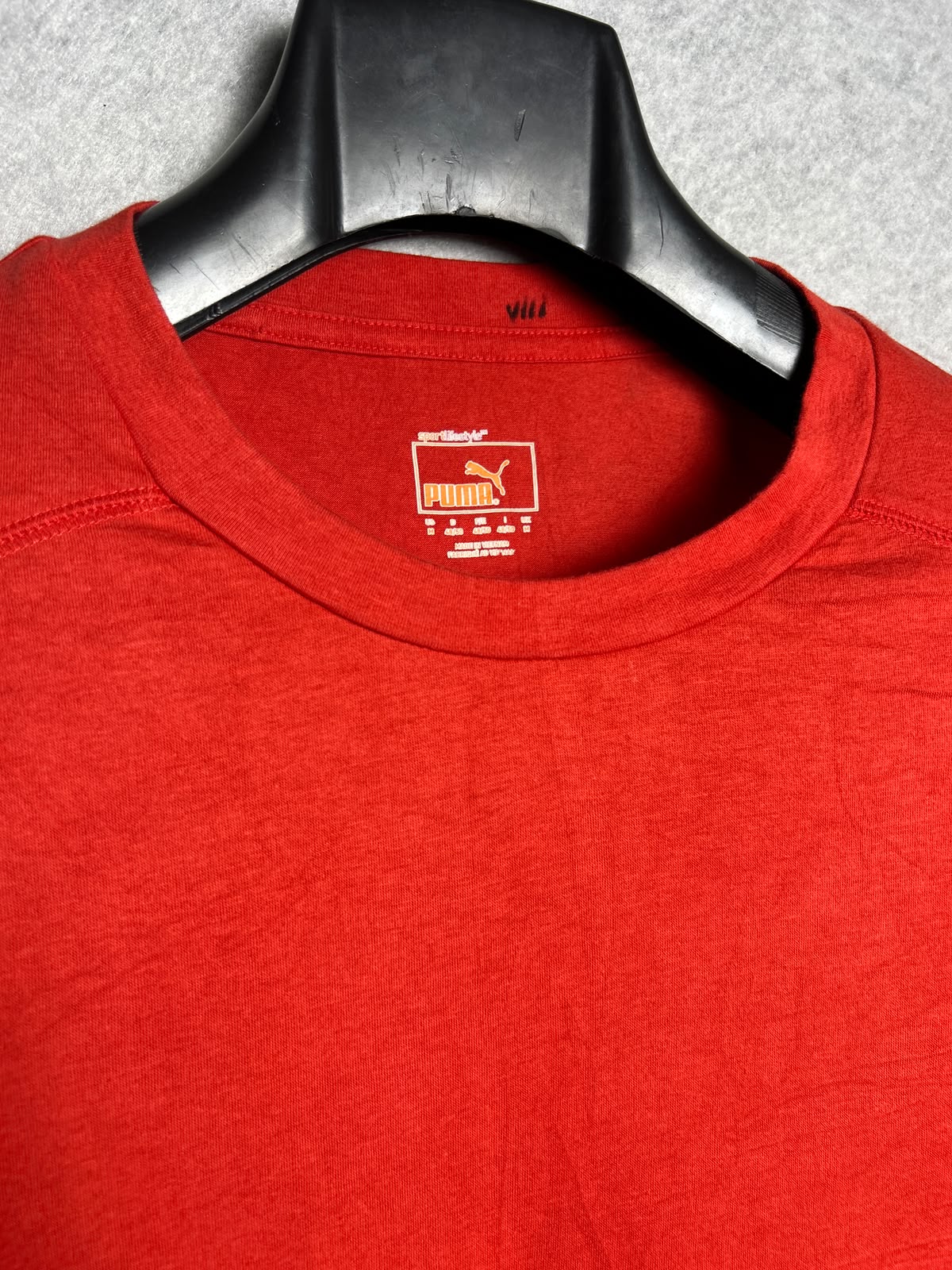 Puma Red SportLifeStyle Round Neck - Medium