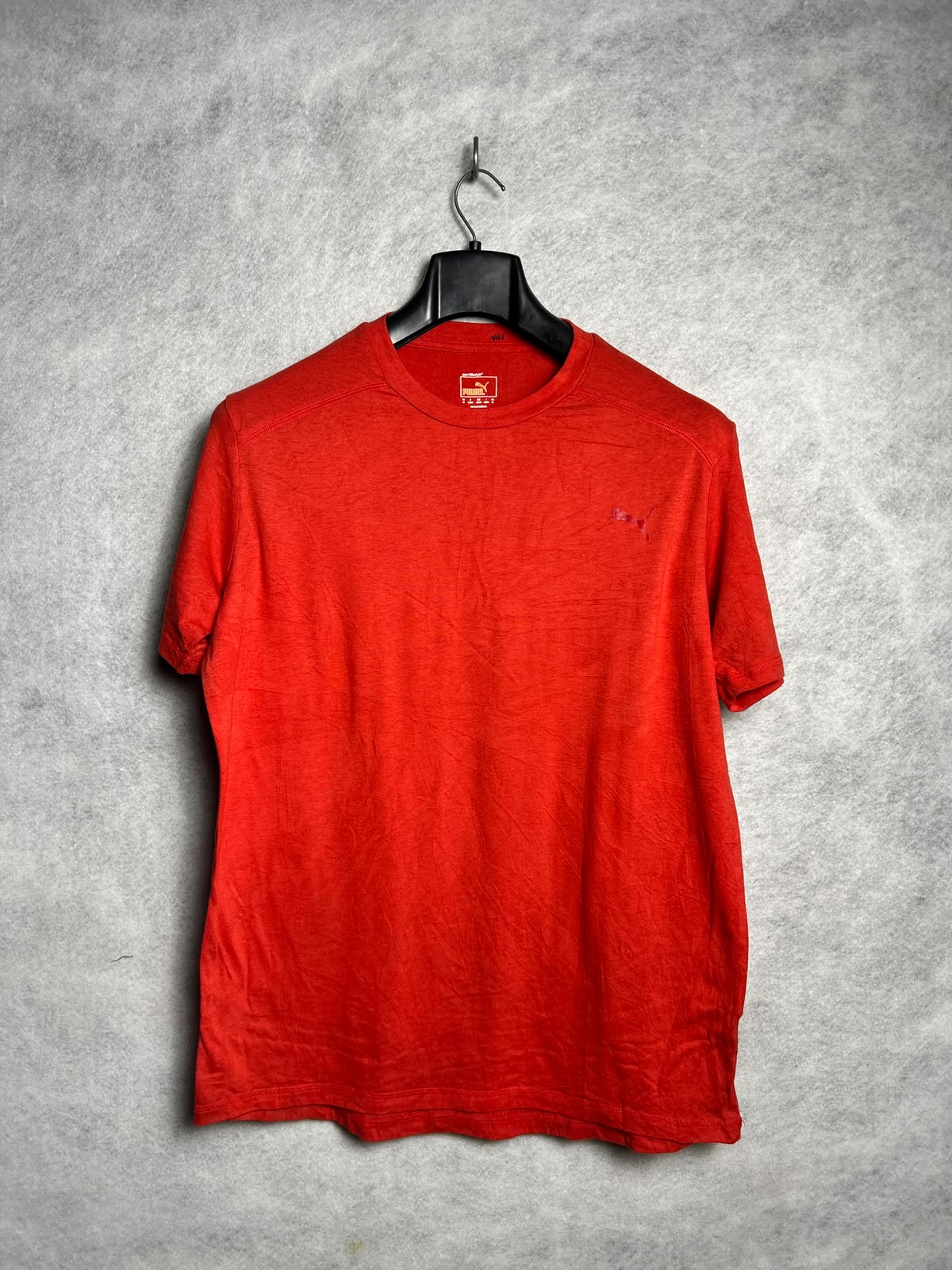 Puma Red SportLifeStyle Round Neck - Medium