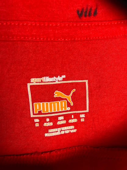 Puma Red SportLifeStyle Round Neck - Medium
