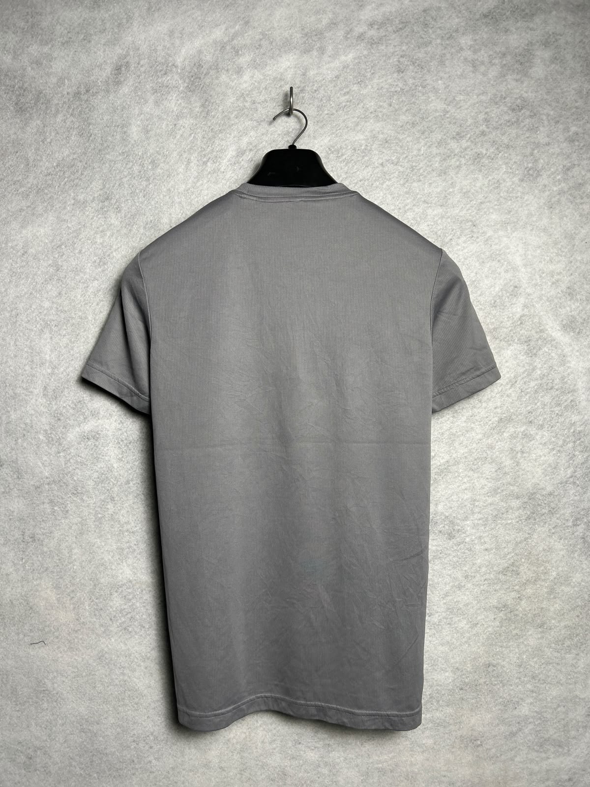 Adidas Gray ClimaLite Round Neck - Small