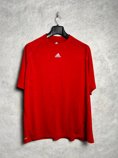 Adidas Red Round Neck - XXL