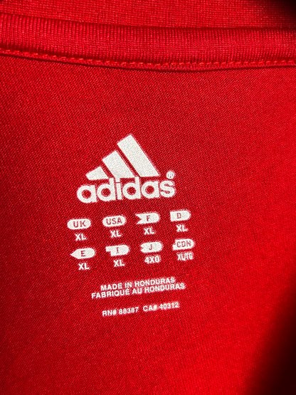 Adidas Red Round Neck - XXL