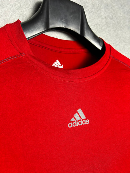 Adidas Red Round Neck - XXL