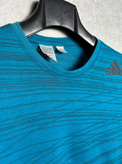 Adidas Blue Round Neck - Medium