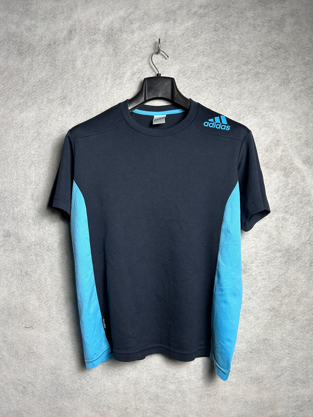 Adidas Blue Round Neck - Medium