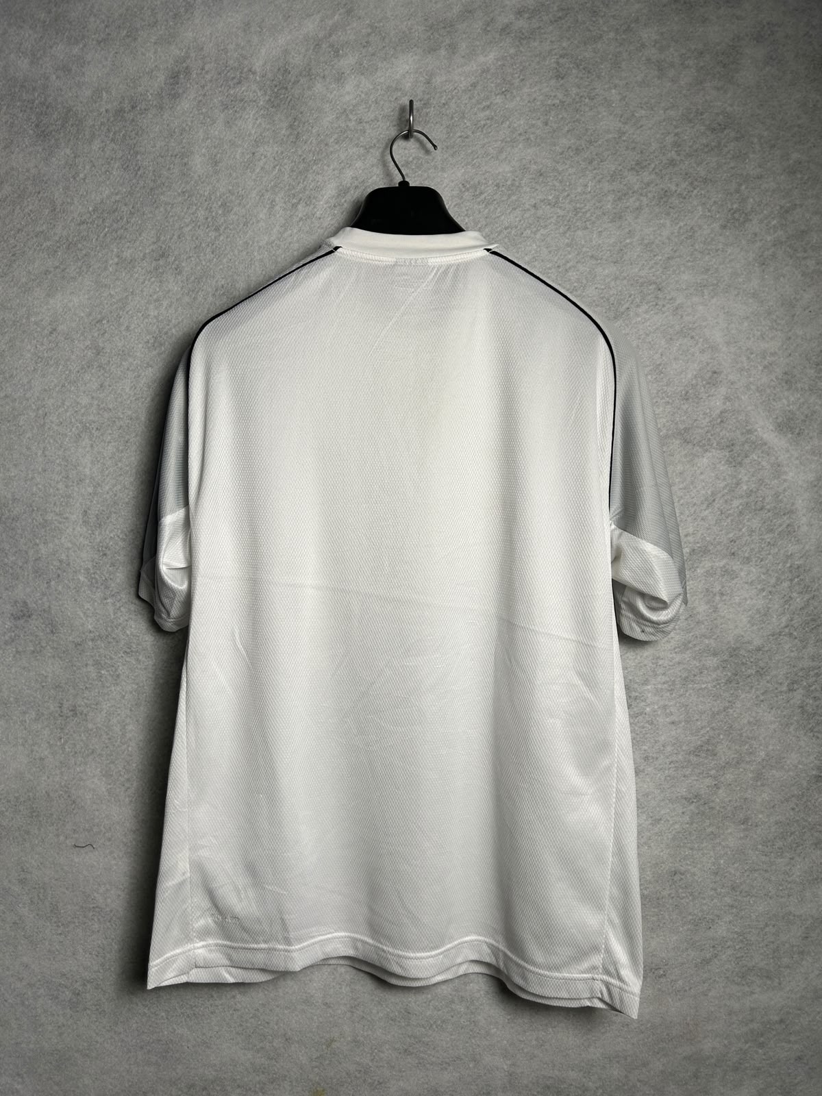Nike White Fit Dry Round Neck  - XL