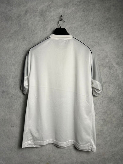Nike White Fit Dry Round Neck  - XL