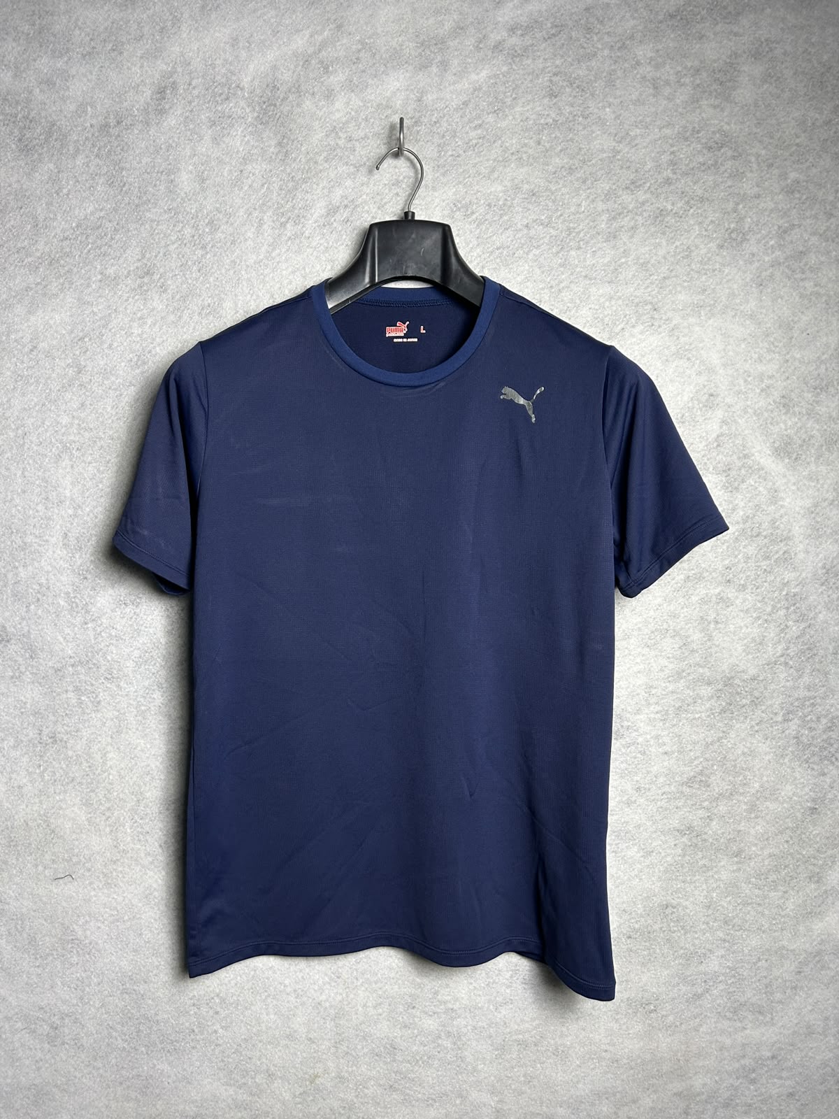 Puma Blue Train Round Neck - Large