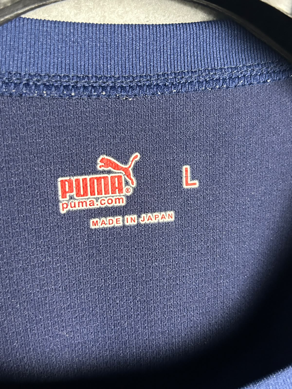 Puma Blue Train Round Neck - Large