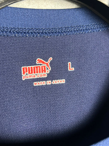 Puma Blue Train Round Neck - Large