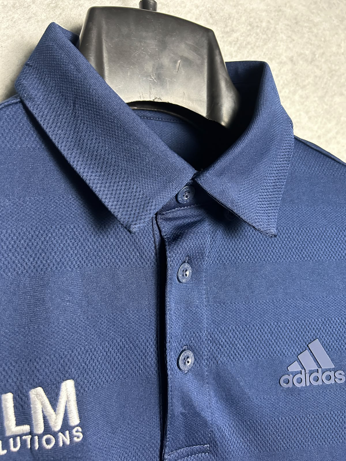 Adidas Blue Polo - Large