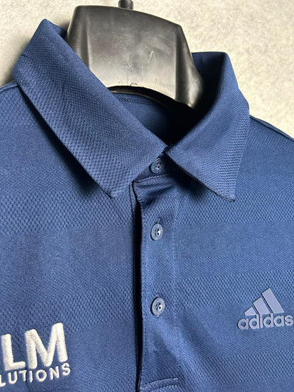 Adidas Blue Polo - Large