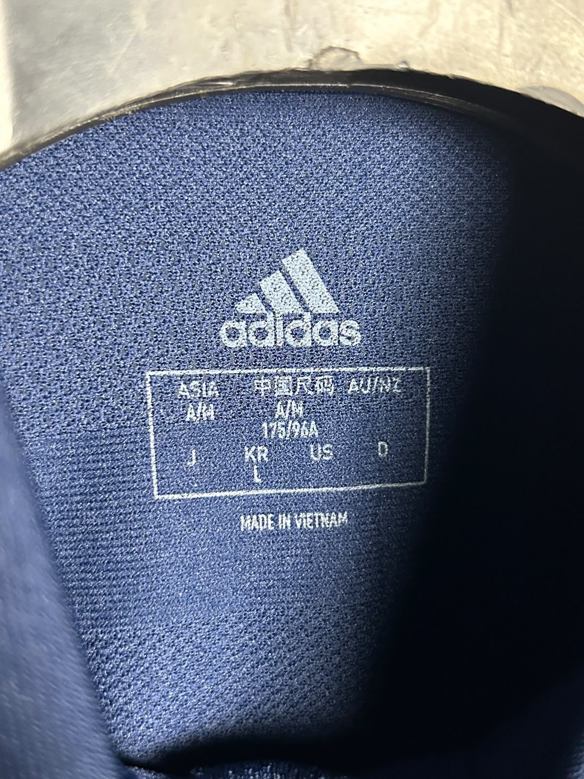 Adidas Blue Polo - Large